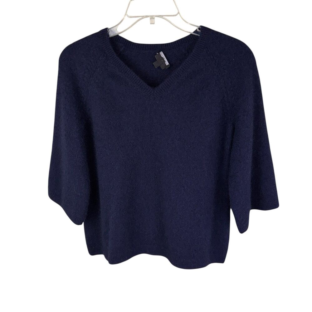 Talbots Navy V-Neck Sweater
